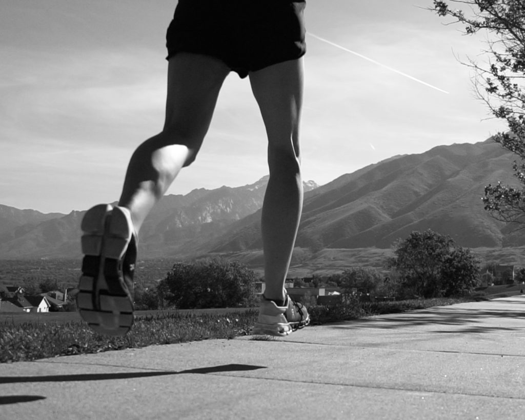 Tina LeAnn Erdmann, The Breakthrough Comes Through Movement, Running