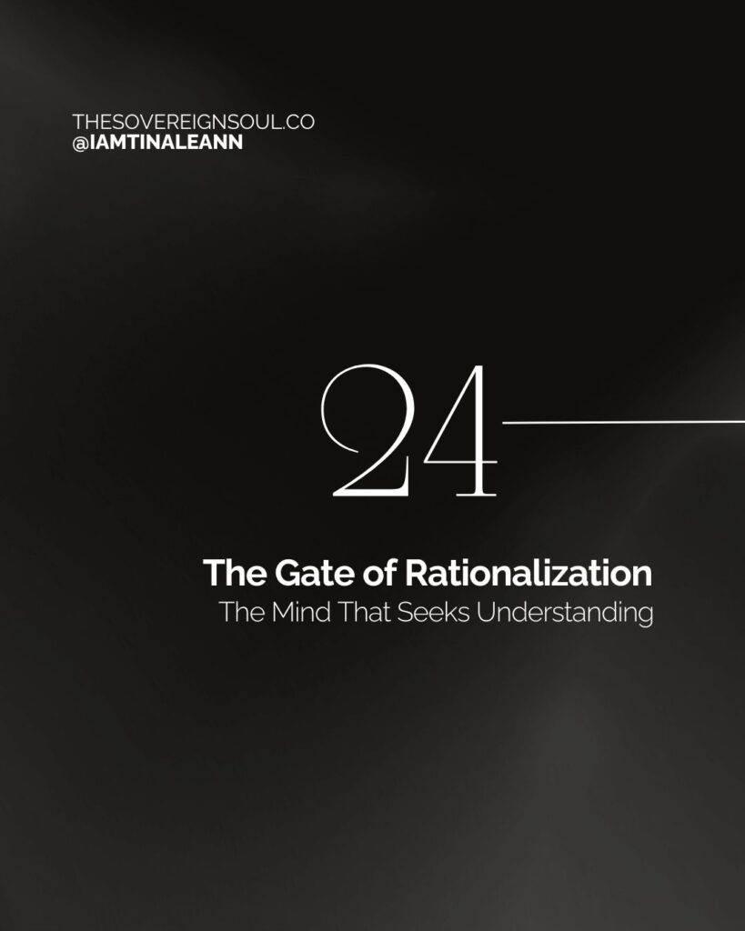 Gate 24, Human Design, The Gate of Rationalization, The Gate of Returning, The Gate of Blessings