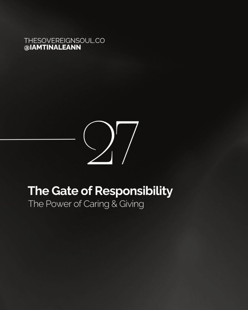 Gate 27, Sacral Center, Human Design, The Gate of Accountability, The Gate of Nourishment, The Gate of Responsibility