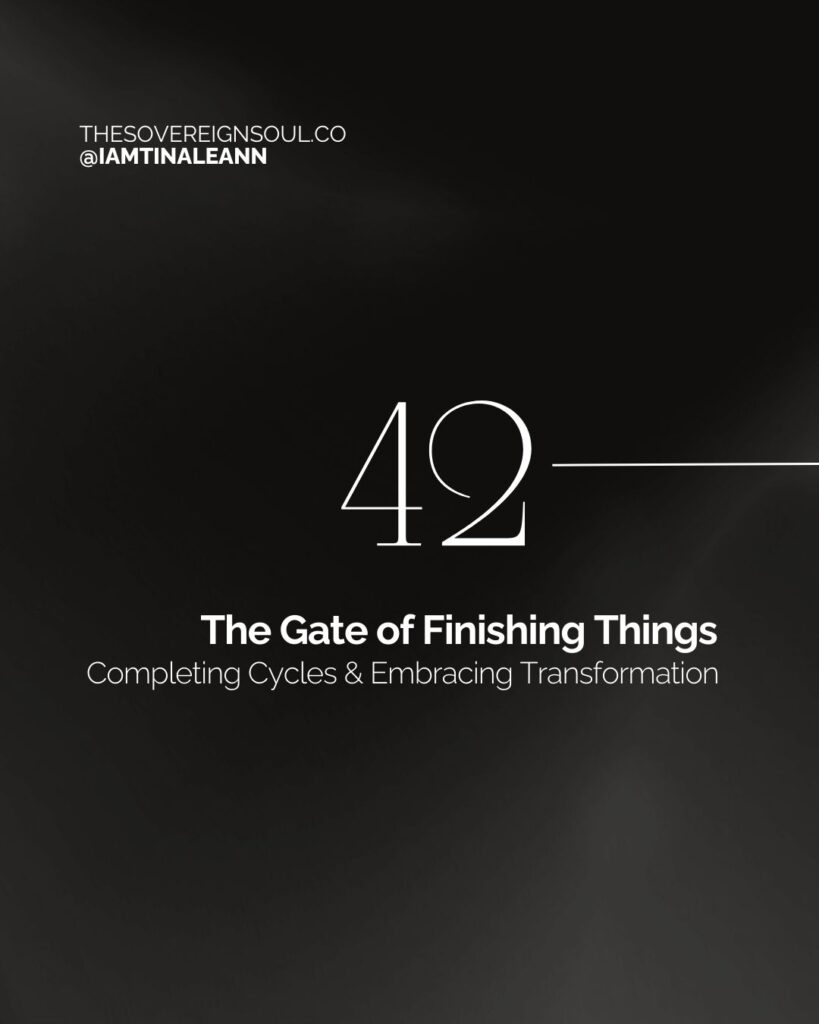 Gate 42, Sacral Center, Human Design, The Gate of Conclusion, The Gate of Increease, The Gate of Finishing Things