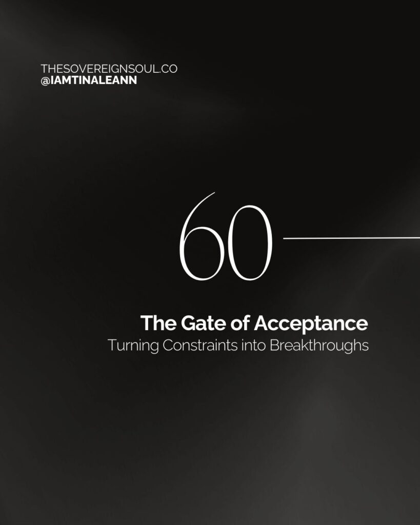 Gate 60, Root Center, Human Design, The Gate of Conservation, The Gate of Limitation, The Gate of Acceptance