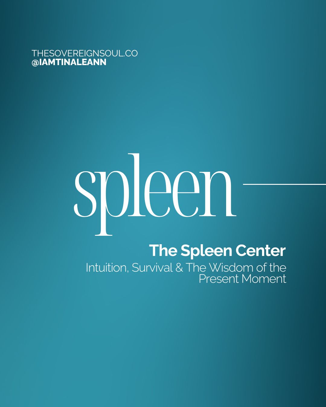 Spleen Center, Human Design