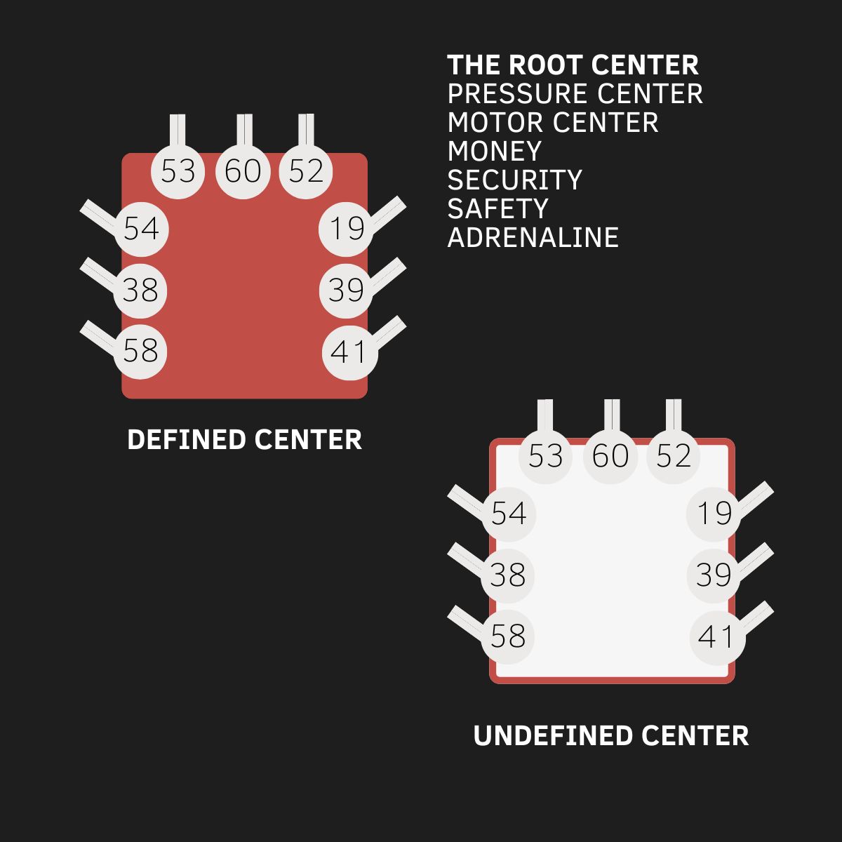 Root Center, Human Design